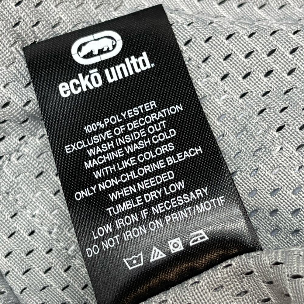 ECKO UNLTD. Mens Activewear Shirt Size L Gray Black Grey Marled - Picture 9 of 12